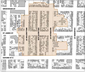 Bishop Hellmuth Area Map